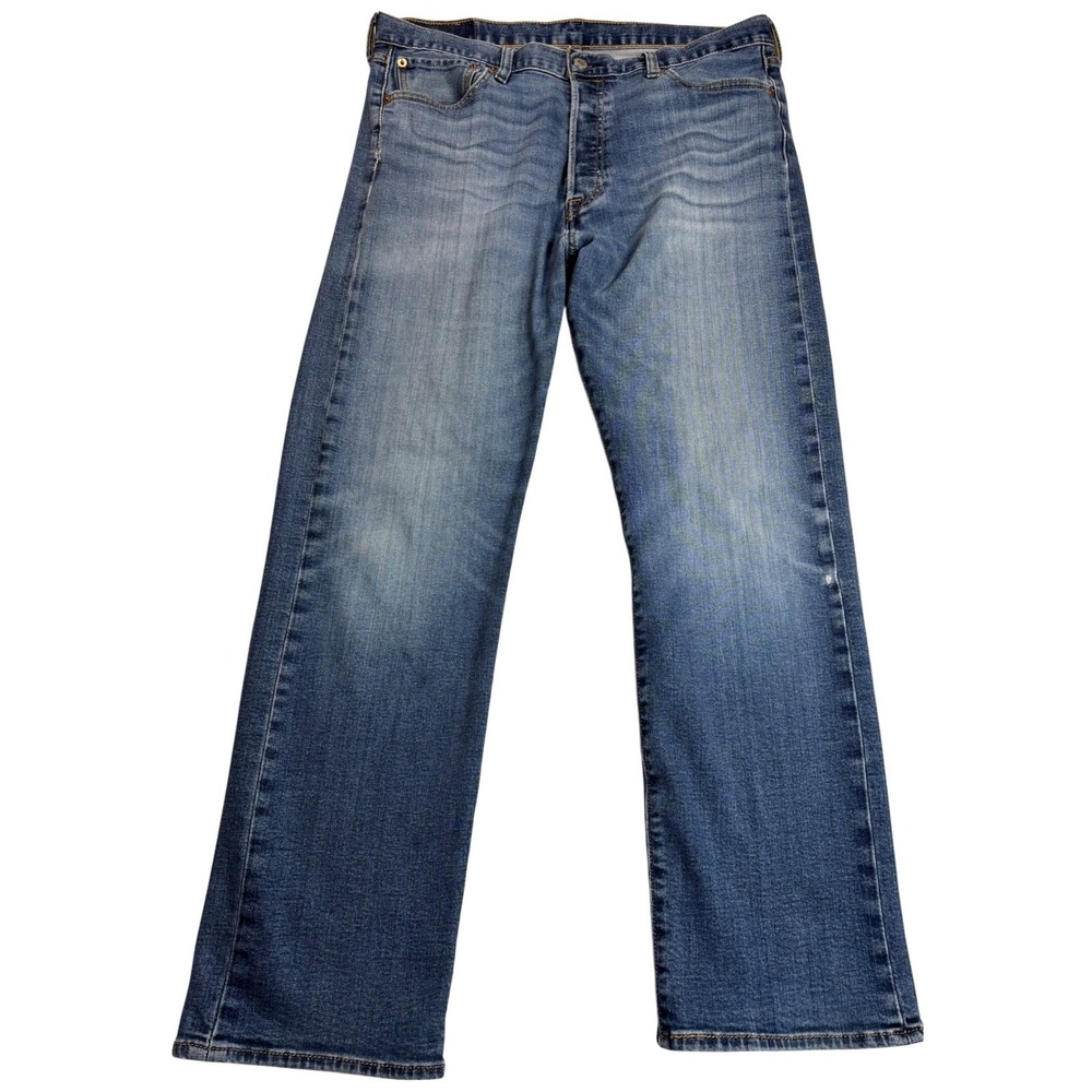 Levi's 501 Original Fit Jeans Men's Blue Button Fly Excellent Straight Leg 34x30